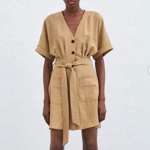 Zara Button Up Dress
